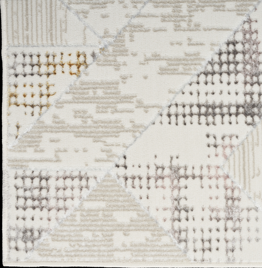 Elakian Ivory 5'3 x 7'3 Rug - Thumbnail - Image 7