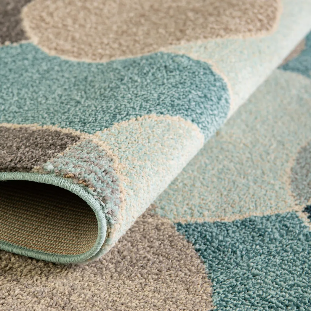Elam Blue 5'1 x 8' Rug - Image 8