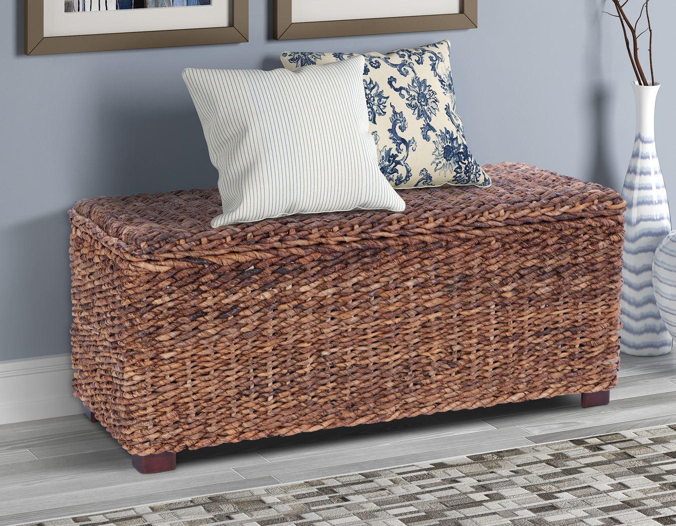 Elaney Ann Brown Storage Trunk - Thumbnail - Image 6