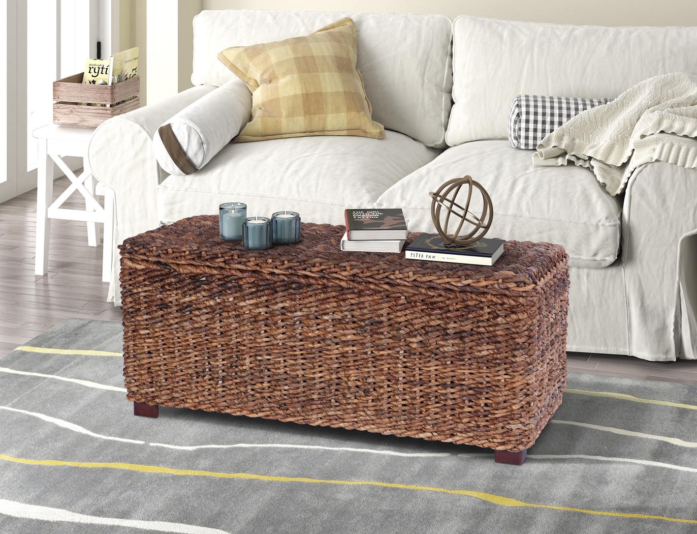 Elaney Ann Brown Storage Trunk - Thumbnail - Image 7