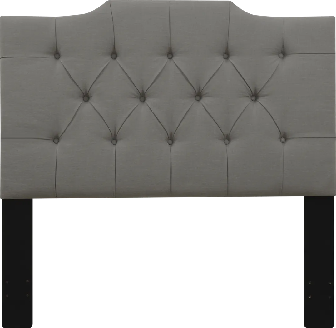 Elani Dove Gray Full/Queen Upholstered Headboard - Thumbnail - Image 2
