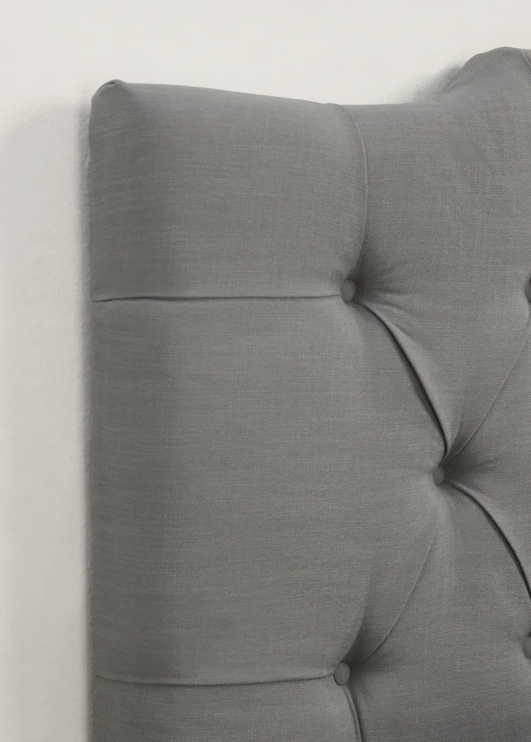 Elani Dove Gray Full/Queen Upholstered Headboard - Thumbnail - Image 4