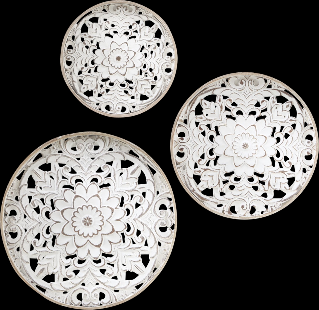 Elari Natural Wall Decor, Set of 3 - Thumbnail - Image 1