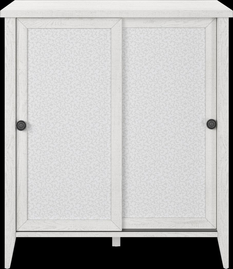Elbank White Accent Cabinet - Thumbnail - Image 2