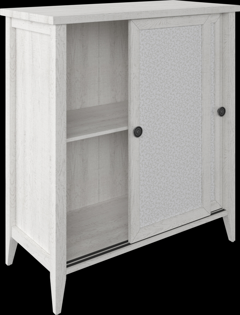 Elbank White Accent Cabinet - Thumbnail - Image 3