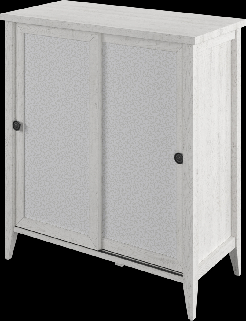 Elbank White Accent Cabinet - Thumbnail - Image 4