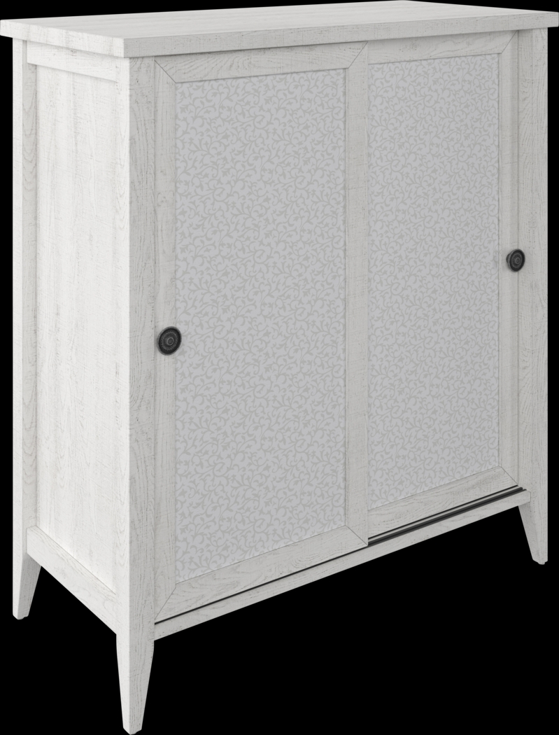 Elbank White Accent Cabinet - Thumbnail - Image 1