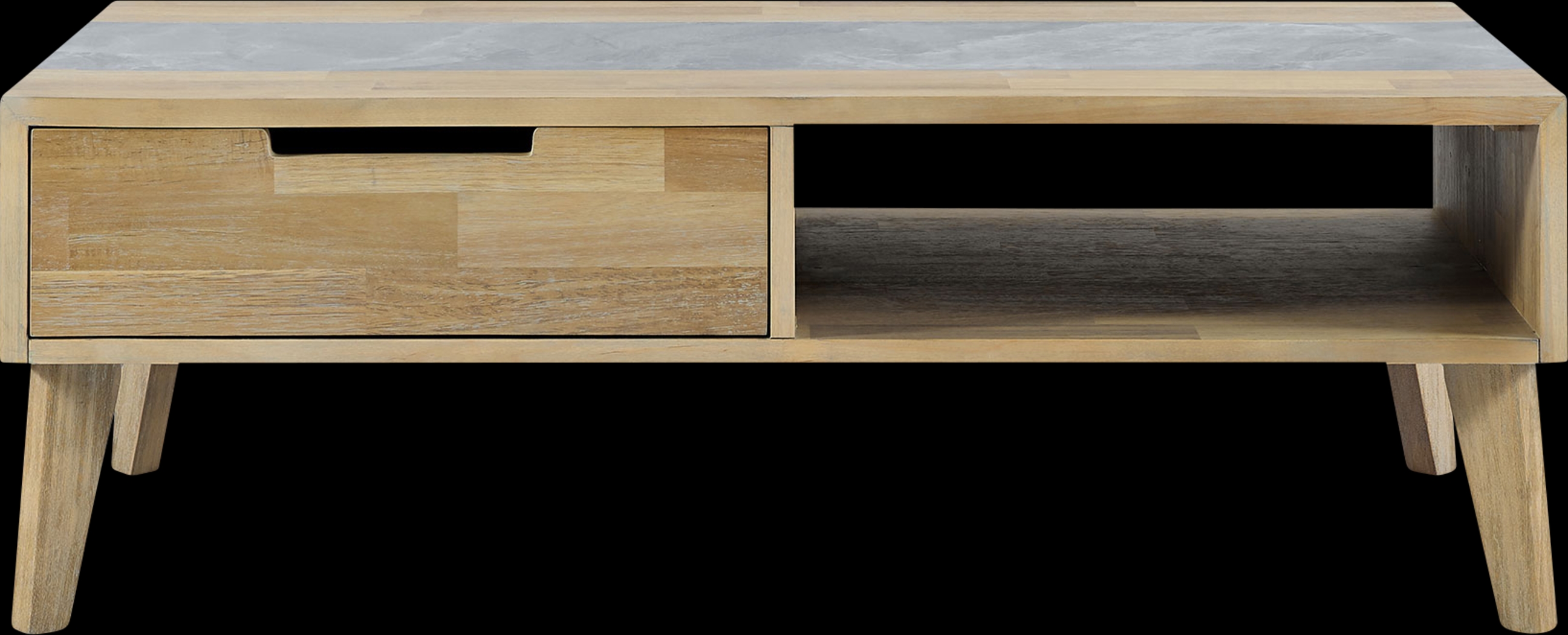 Elbe Brown Cocktail Table - Thumbnail - Image 1