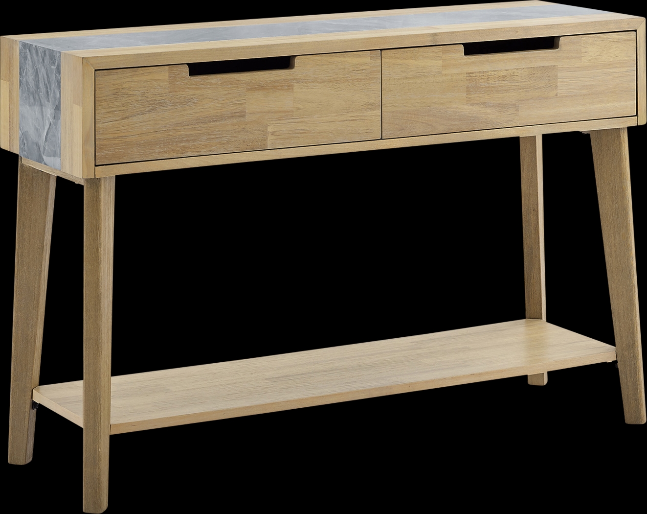 Elbe Brown Sofa Table - Thumbnail - Image 1