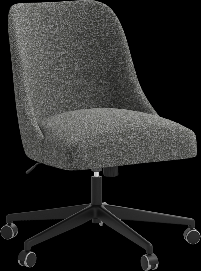 Elbe Gray Desk Chair - Thumbnail - Image 1