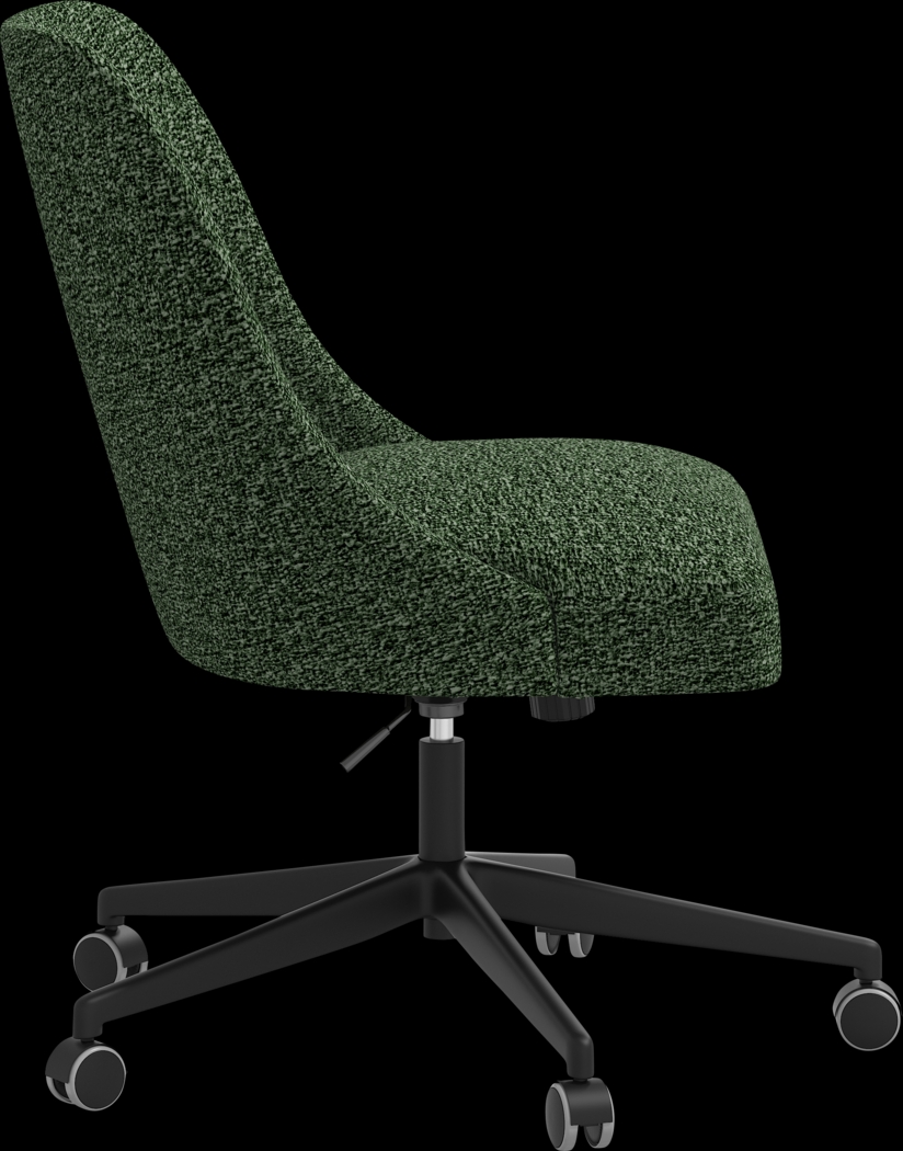 Elbe Green Desk Chair - Thumbnail - Image 3