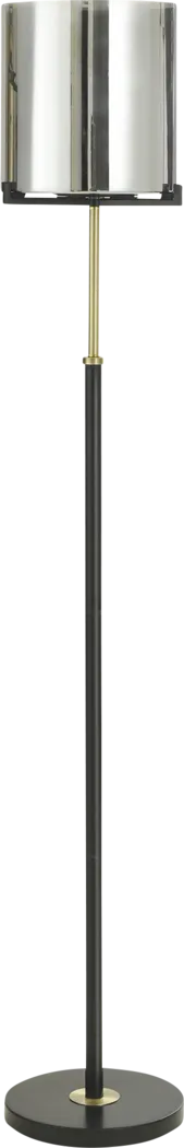 Elber Black Floor Lamp - Thumbnail - Image 1