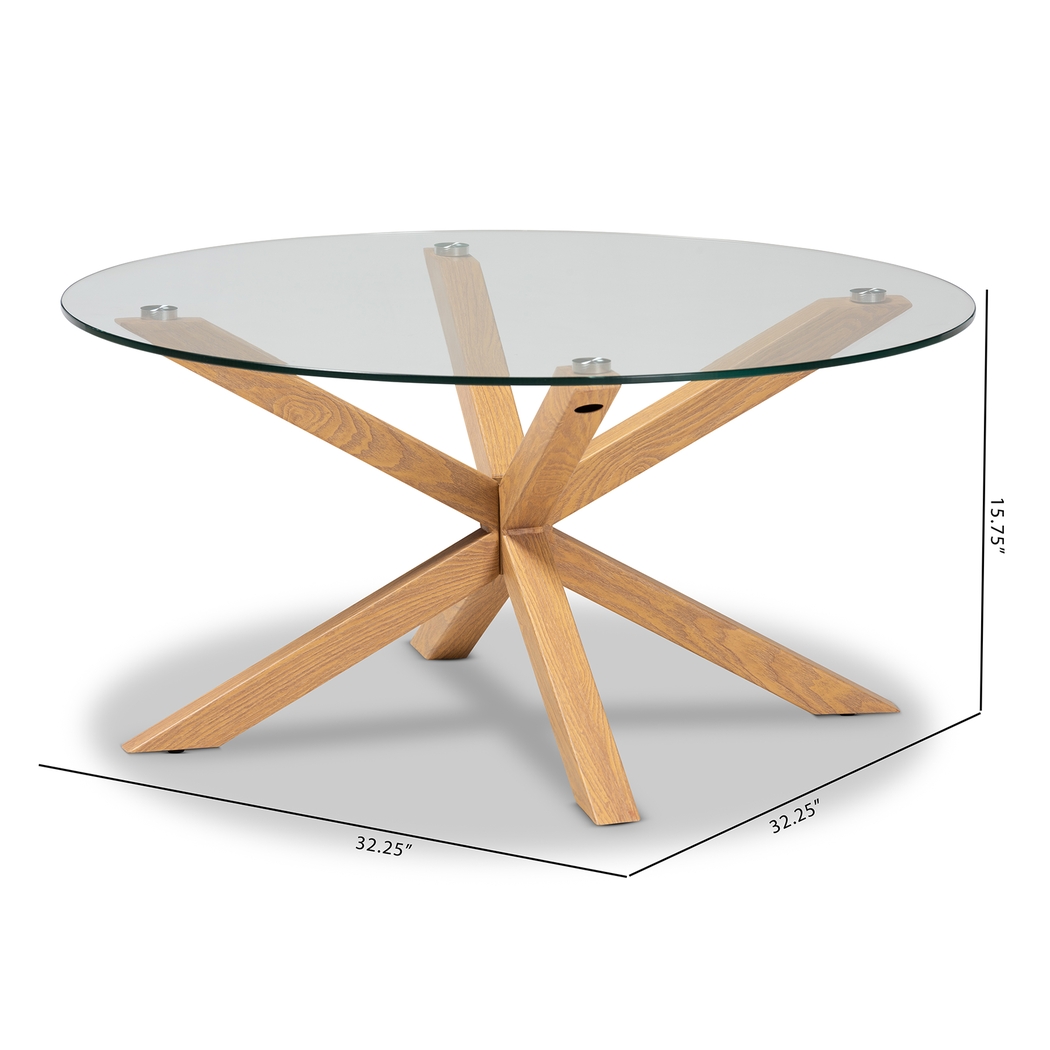 Elberon Light Brown Cocktail Table - Thumbnail - Image 6