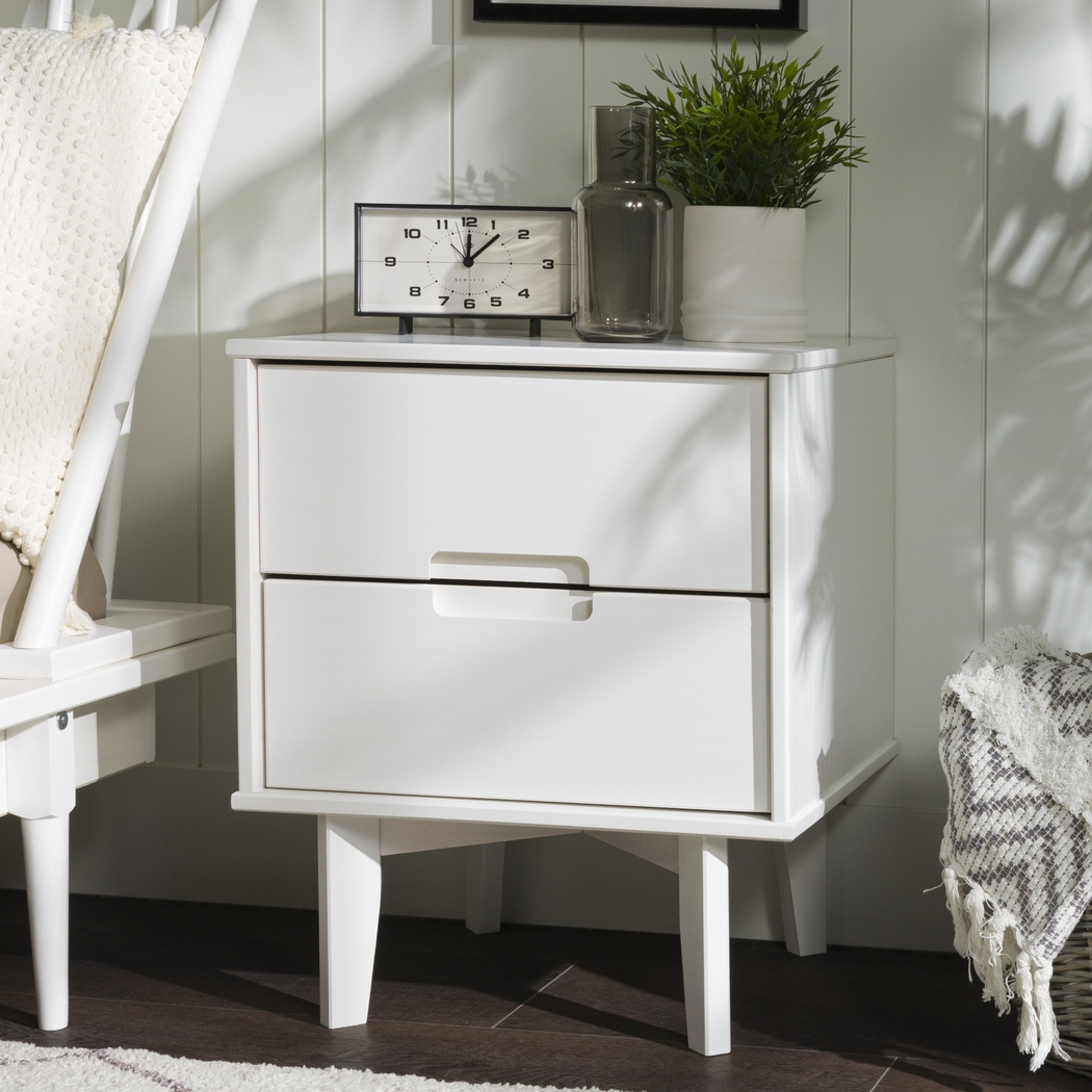 Elberton White Nightstand - Thumbnail - Image 2