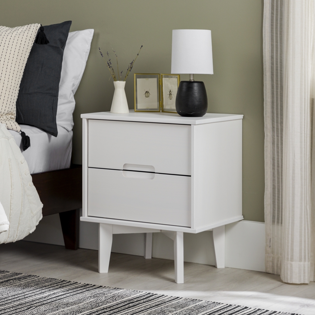 Elberton White Nightstand - Thumbnail - Image 3