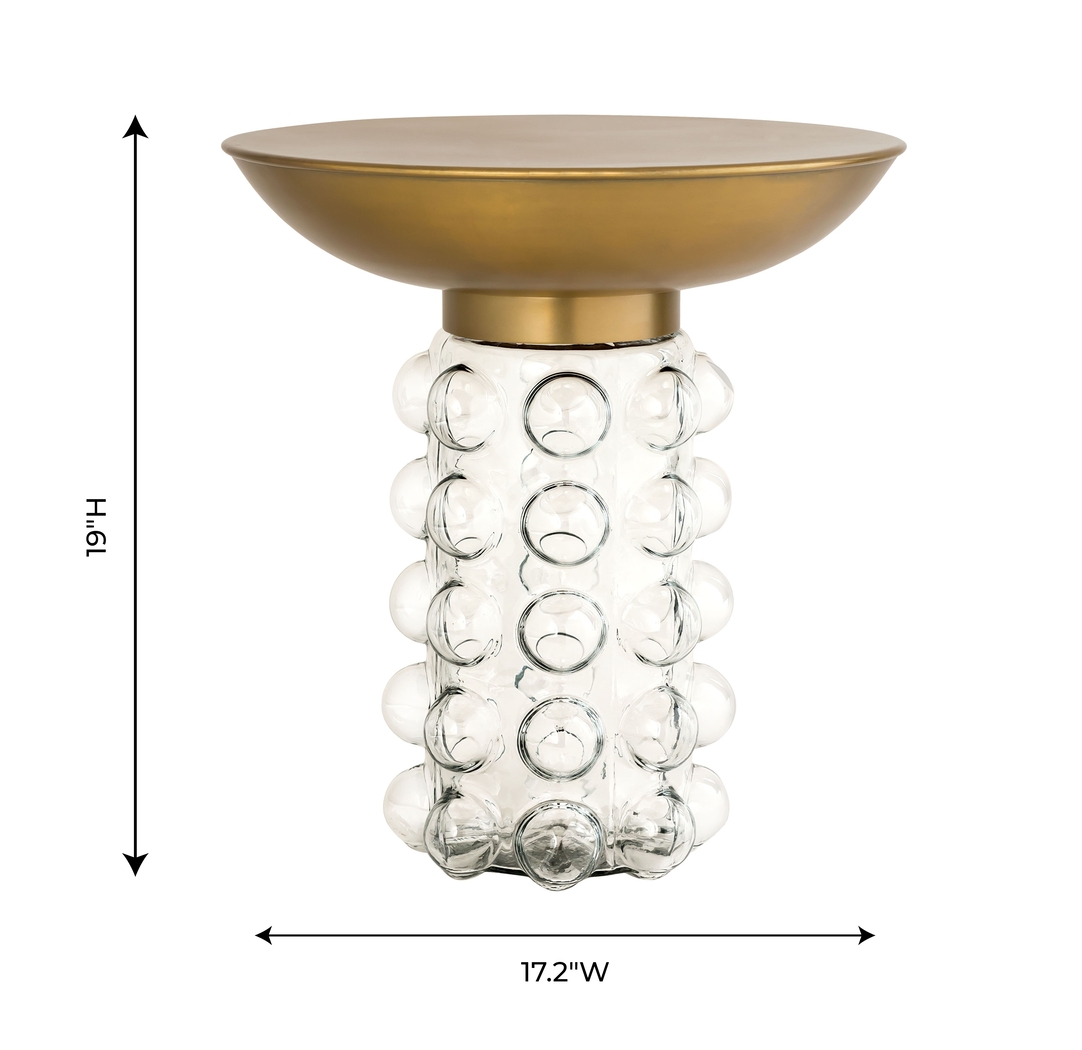 Elbubble Brass Accent Table - Thumbnail - Image 8