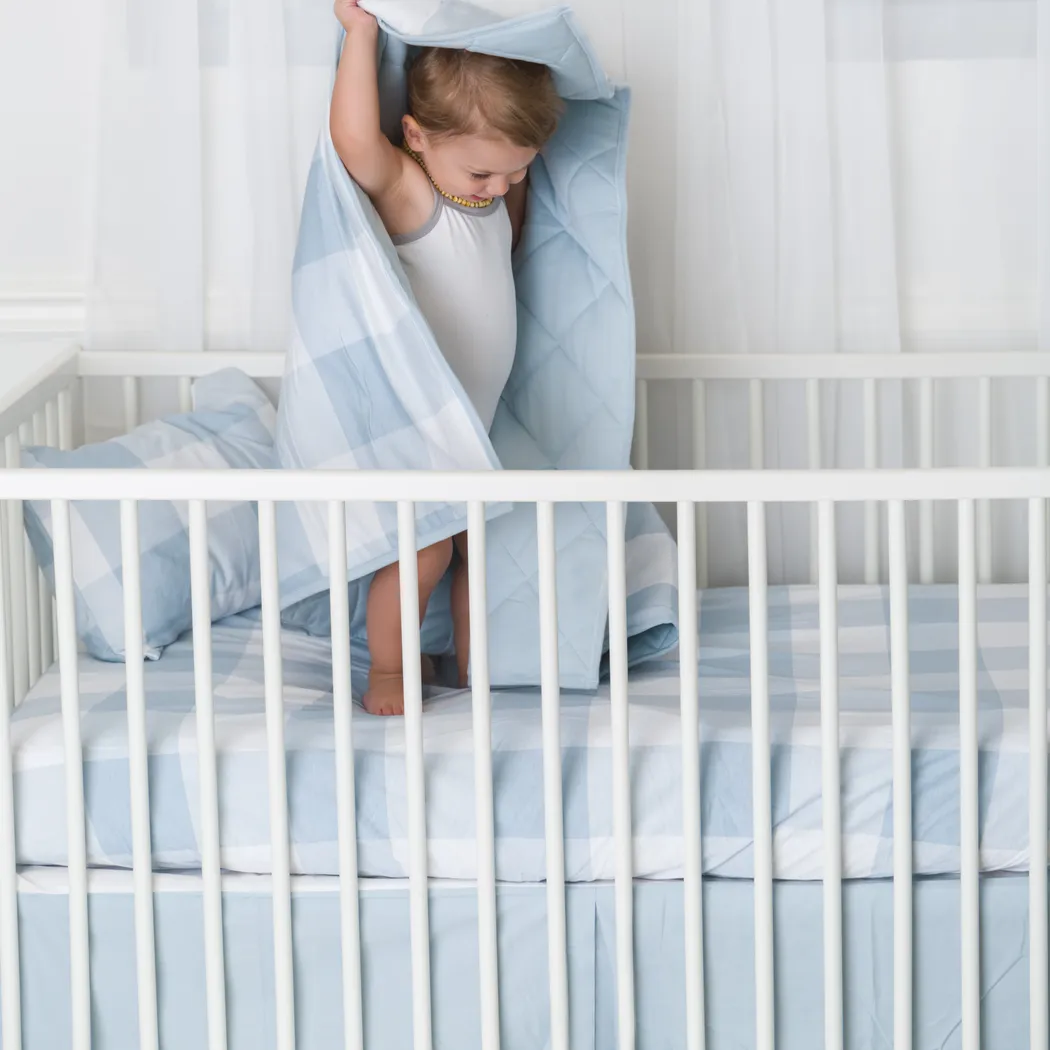 Elby Blue 3 Pc Baby Bedding Set - Thumbnail - Image 5