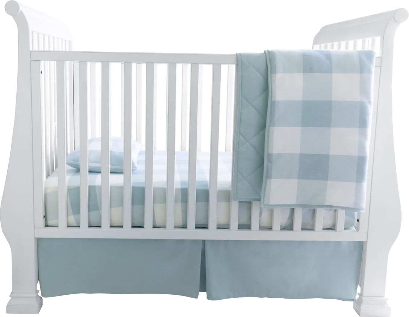 Elby Blue 3 Pc Baby Bedding Set - Thumbnail - Image 1