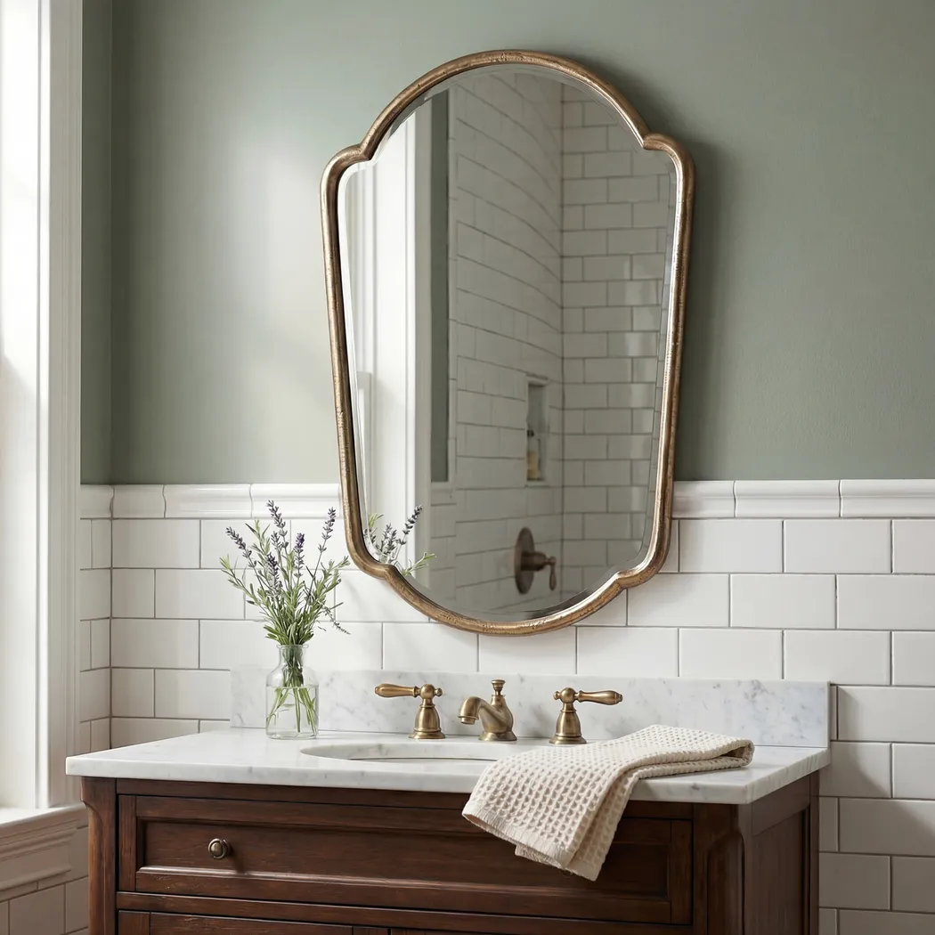 Elcho Brass Mirror - Image 2