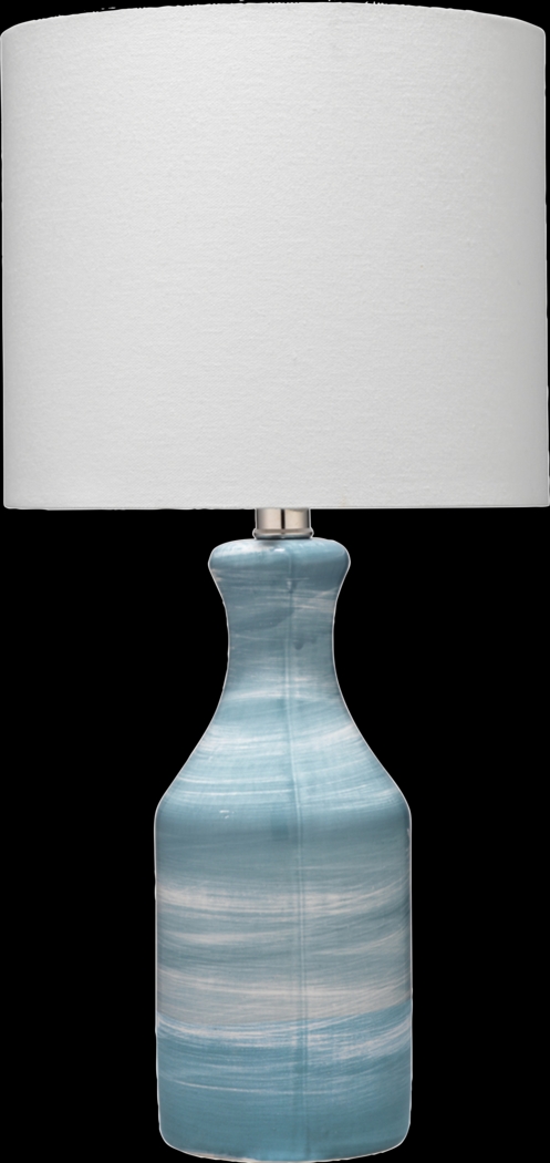 Elcomb Circle Blue Lamp - Thumbnail - Image 1