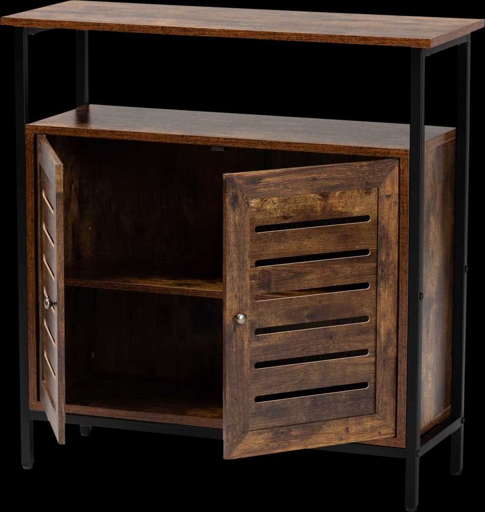 Elcy Brown 2-Door Accent Cabinet - Thumbnail - Image 2