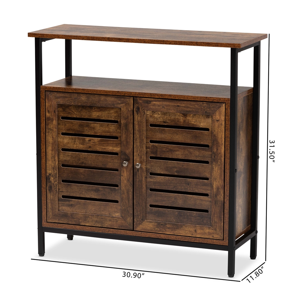 Elcy Brown 2-Door Accent Cabinet - Thumbnail - Image 7