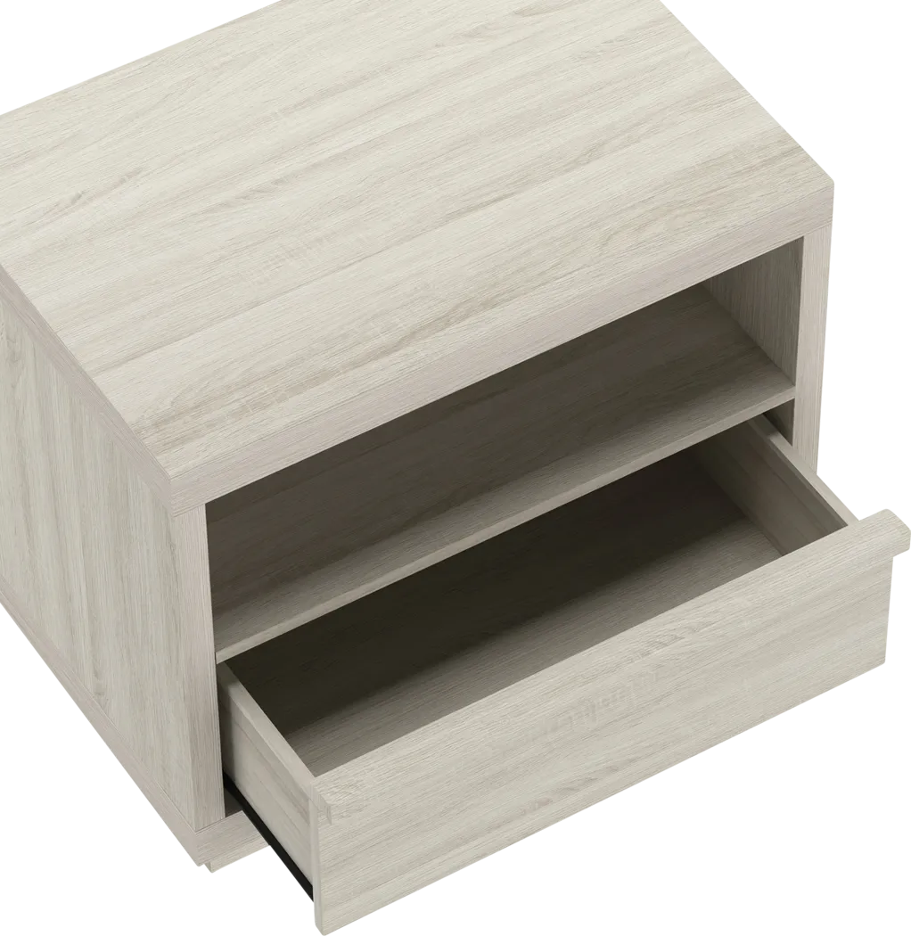Elda I Beige Nightstand - Thumbnail - Image 6