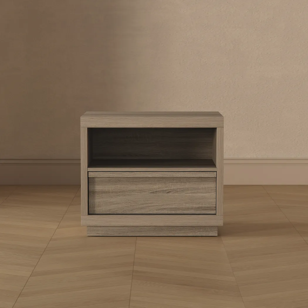 Elda I Brown Nightstand - Thumbnail - Image 2