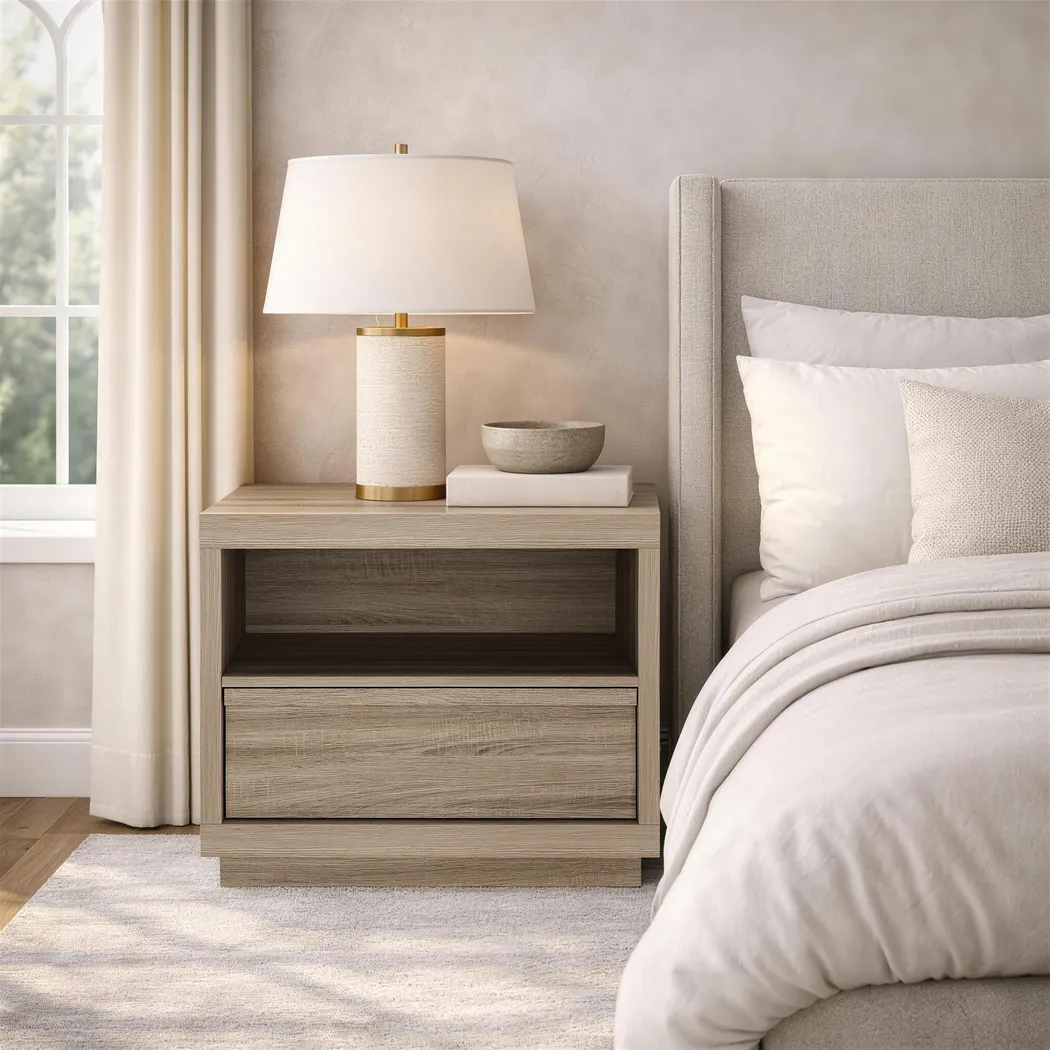 Elda I Brown Nightstand - Thumbnail - Image 3