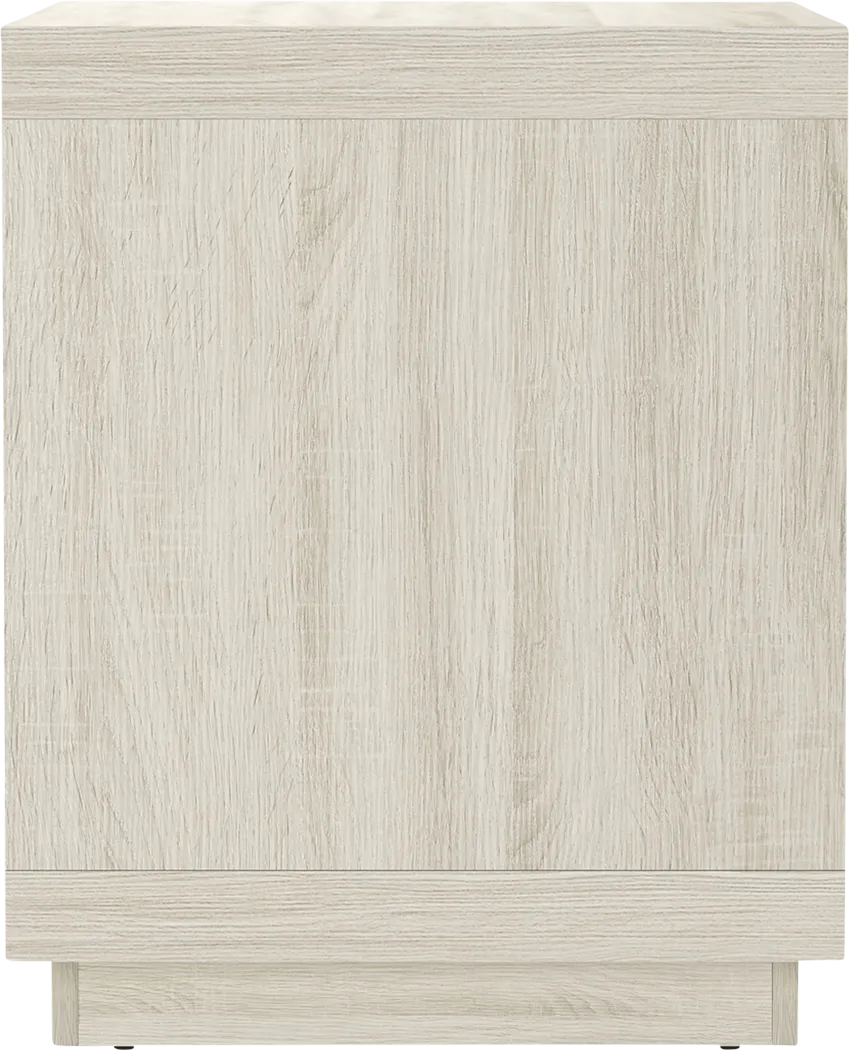 Elda II Beige Nightstand - Thumbnail - Image 5
