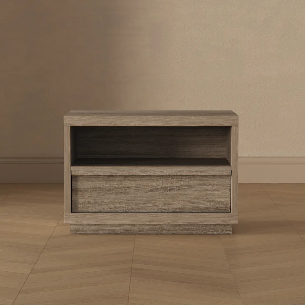 Elda II Brown Nightstand - Thumbnail - Image 3