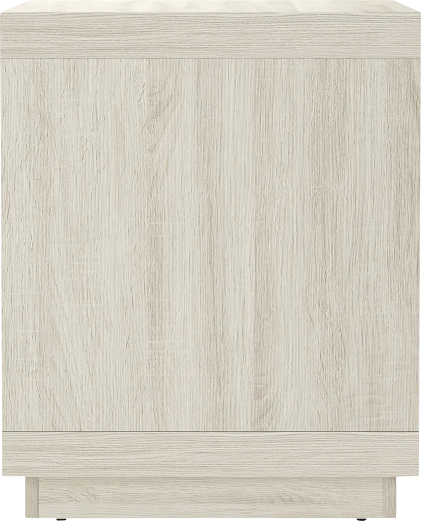 Elda III Beige Nightstand - Thumbnail - Image 6