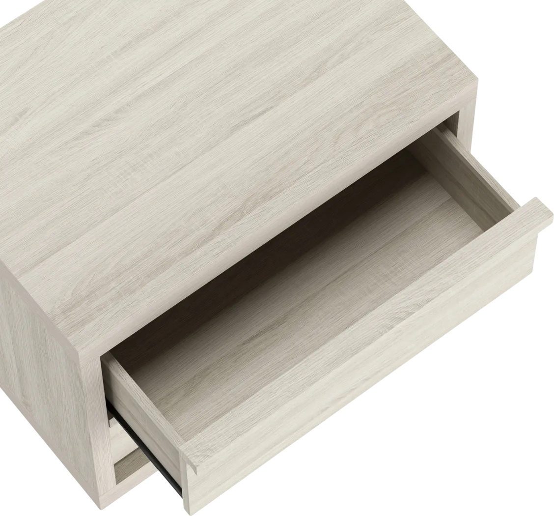Elda III Beige Nightstand - Thumbnail - Image 7