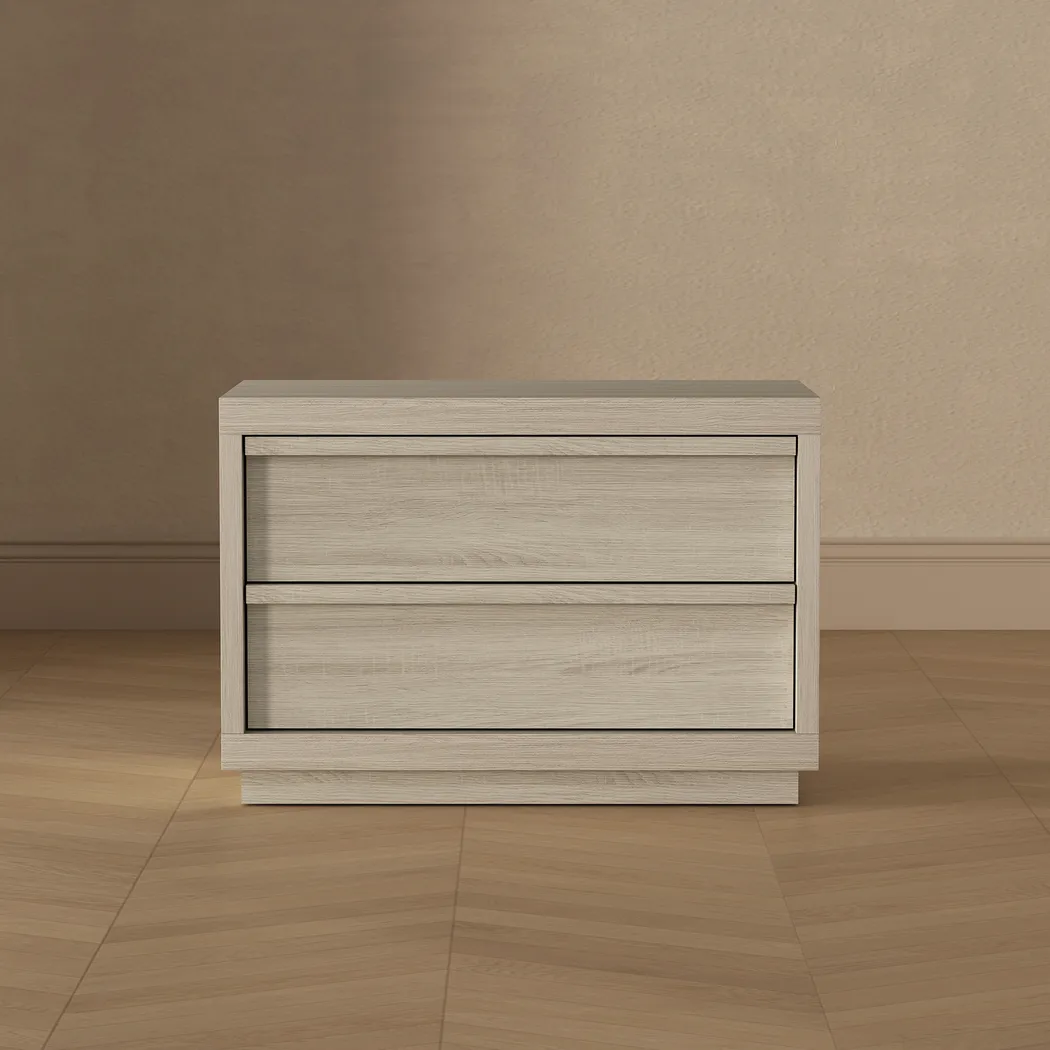 Elda IV Beige Nightstand - Thumbnail - Image 2