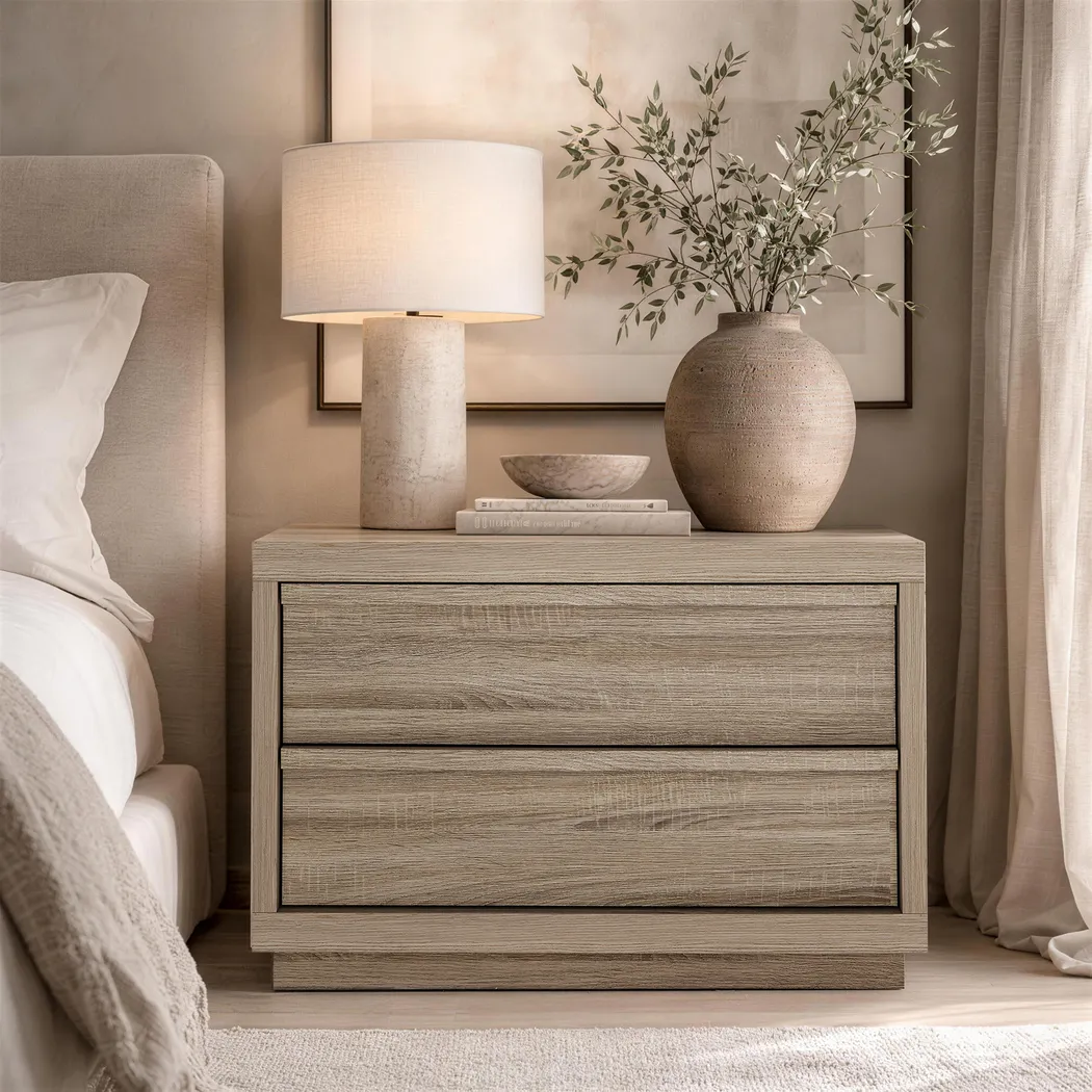 Elda IV Brown Nightstand - Thumbnail - Image 3