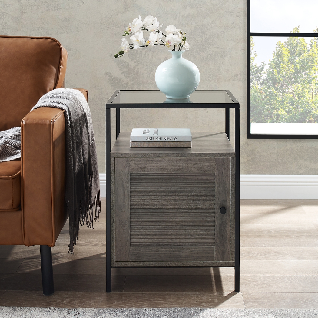 Elderoaks Gray End Table - Thumbnail - Image 2