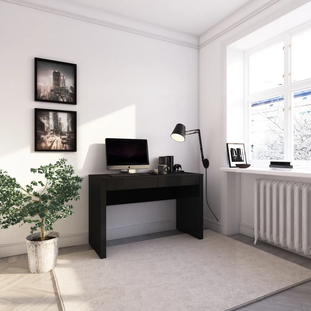 Elderon Black Desk - Thumbnail - Image 8