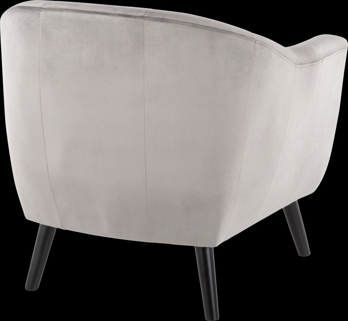 Eldert Gray Accent Chair - Thumbnail - Image 2