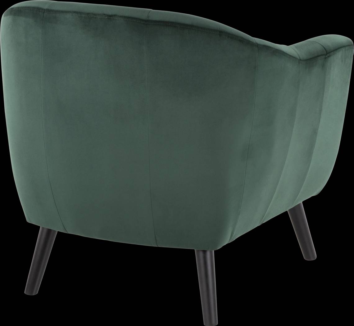 Eldert Green Accent Chair - Thumbnail - Image 2