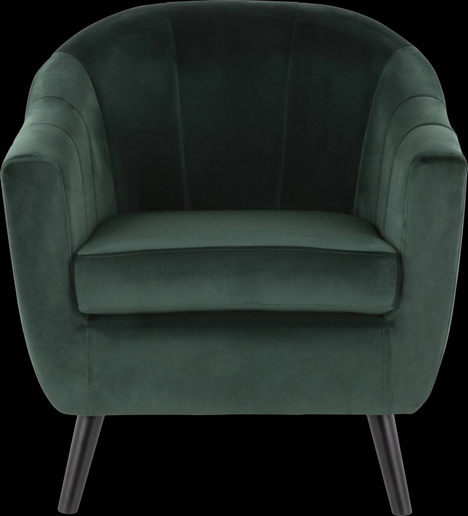 Eldert Green Accent Chair - Thumbnail - Image 3