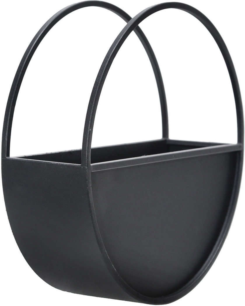 Eldington Black Wall Planter, Set of 2 - Thumbnail - Image 4