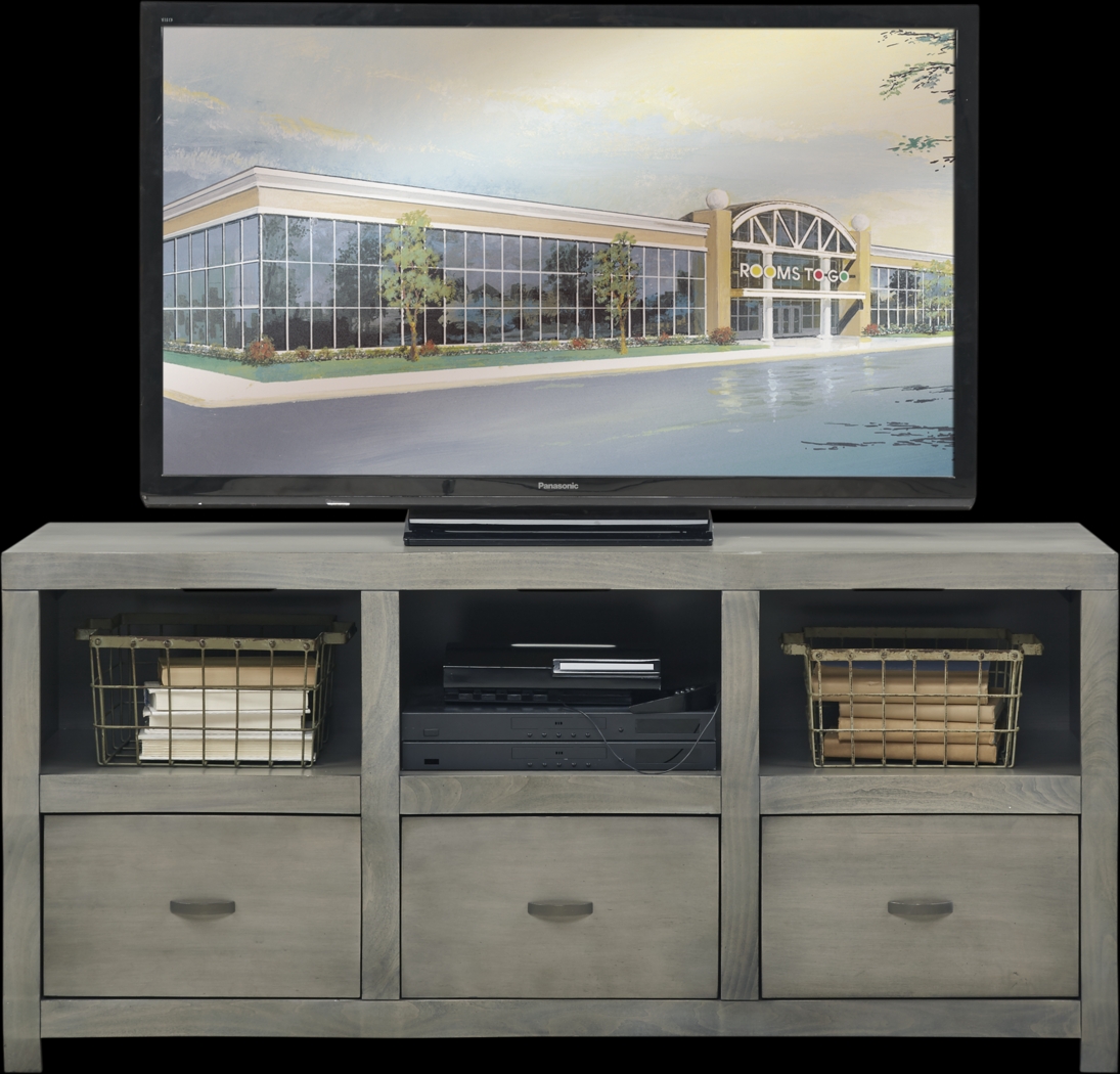 Eldon Square Gray 59 in. Console - Thumbnail - Image 1