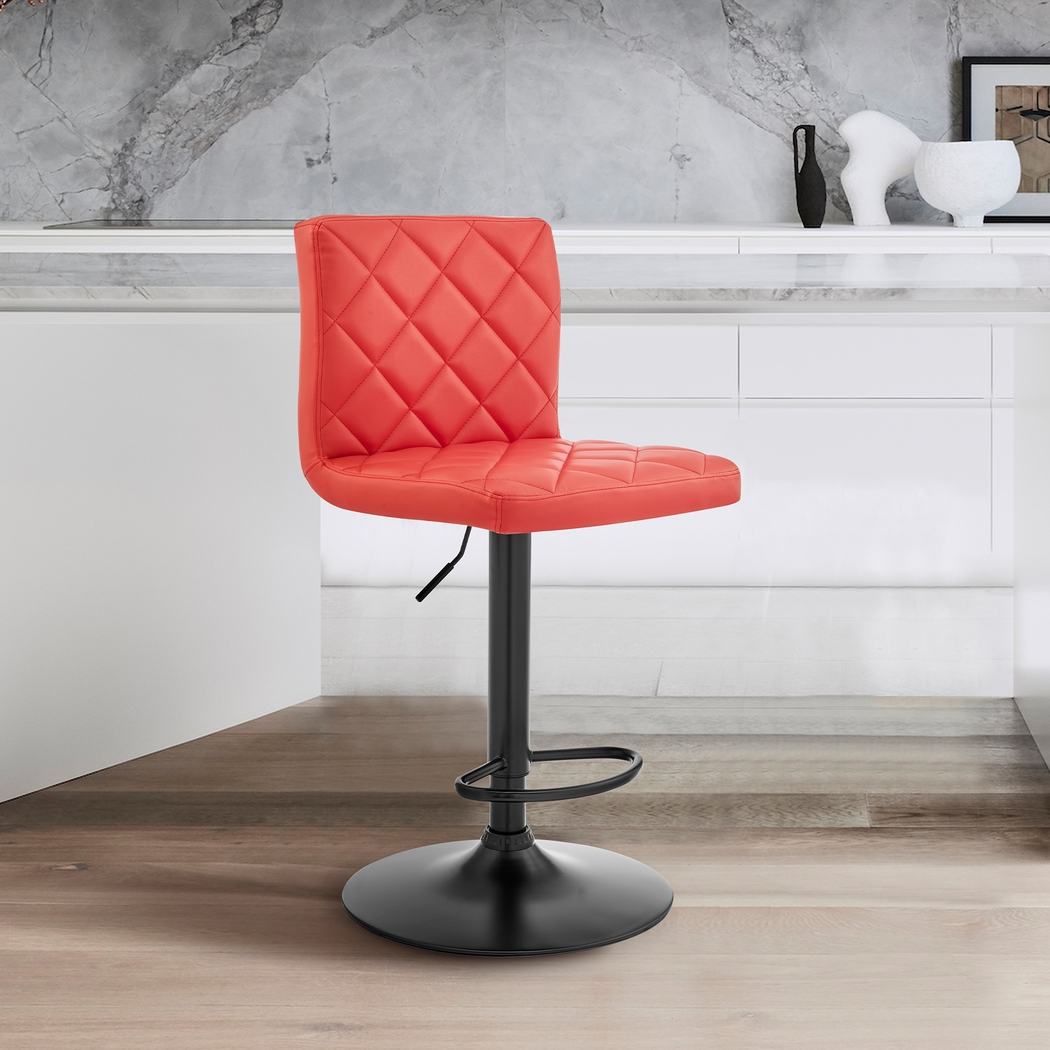 Eldonare Red Barstool - Thumbnail - Image 8