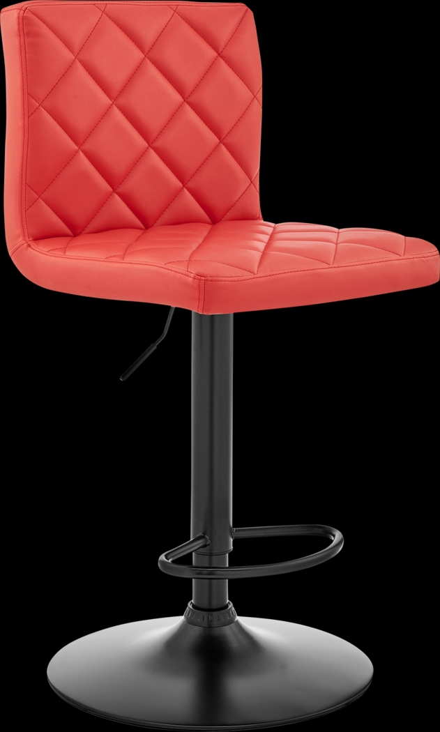 Eldonare Red Barstool - Thumbnail - Image 1