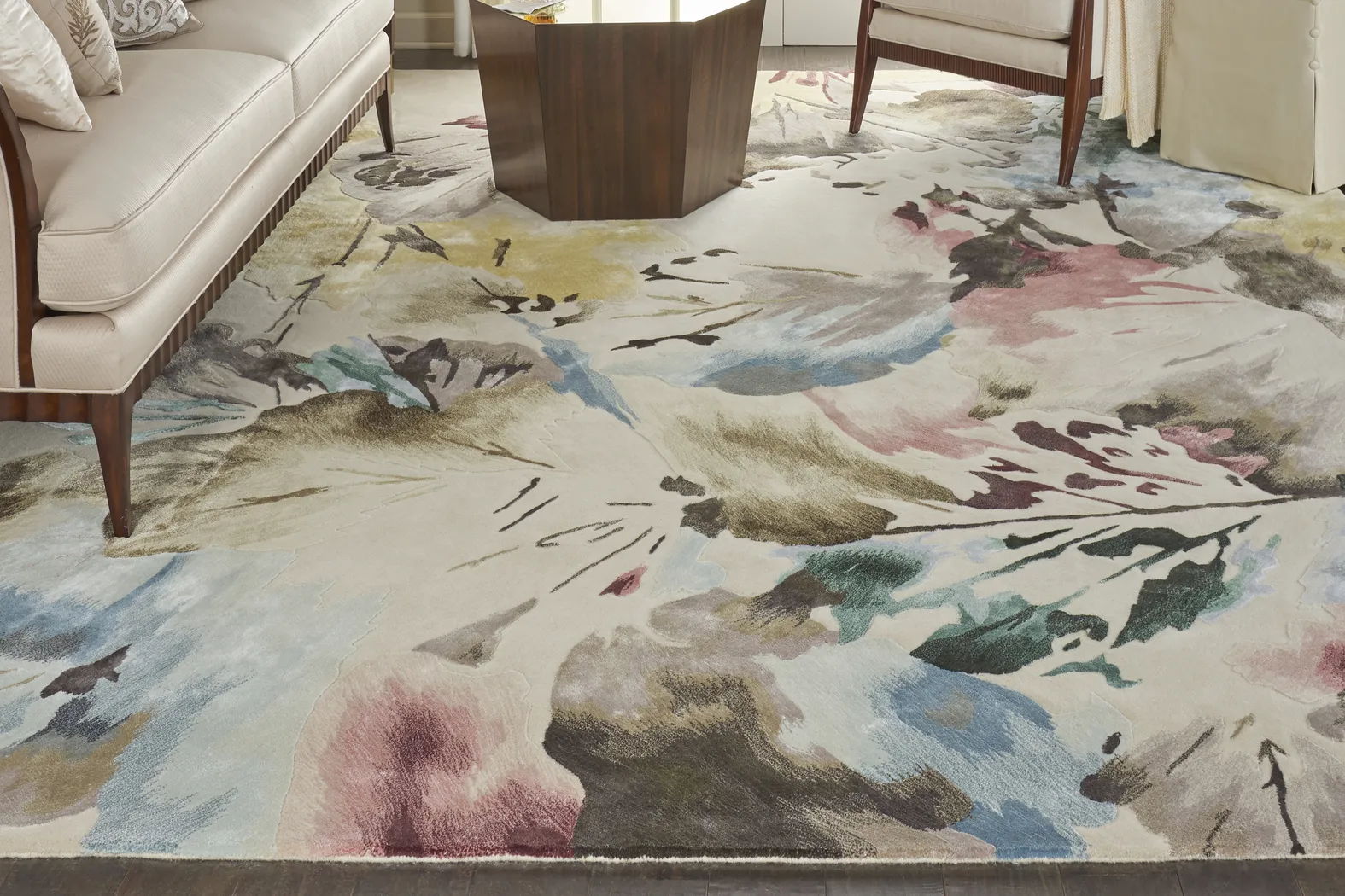 Eldonia Beige 9'9 x 13'9 Rug - Thumbnail - Image 13
