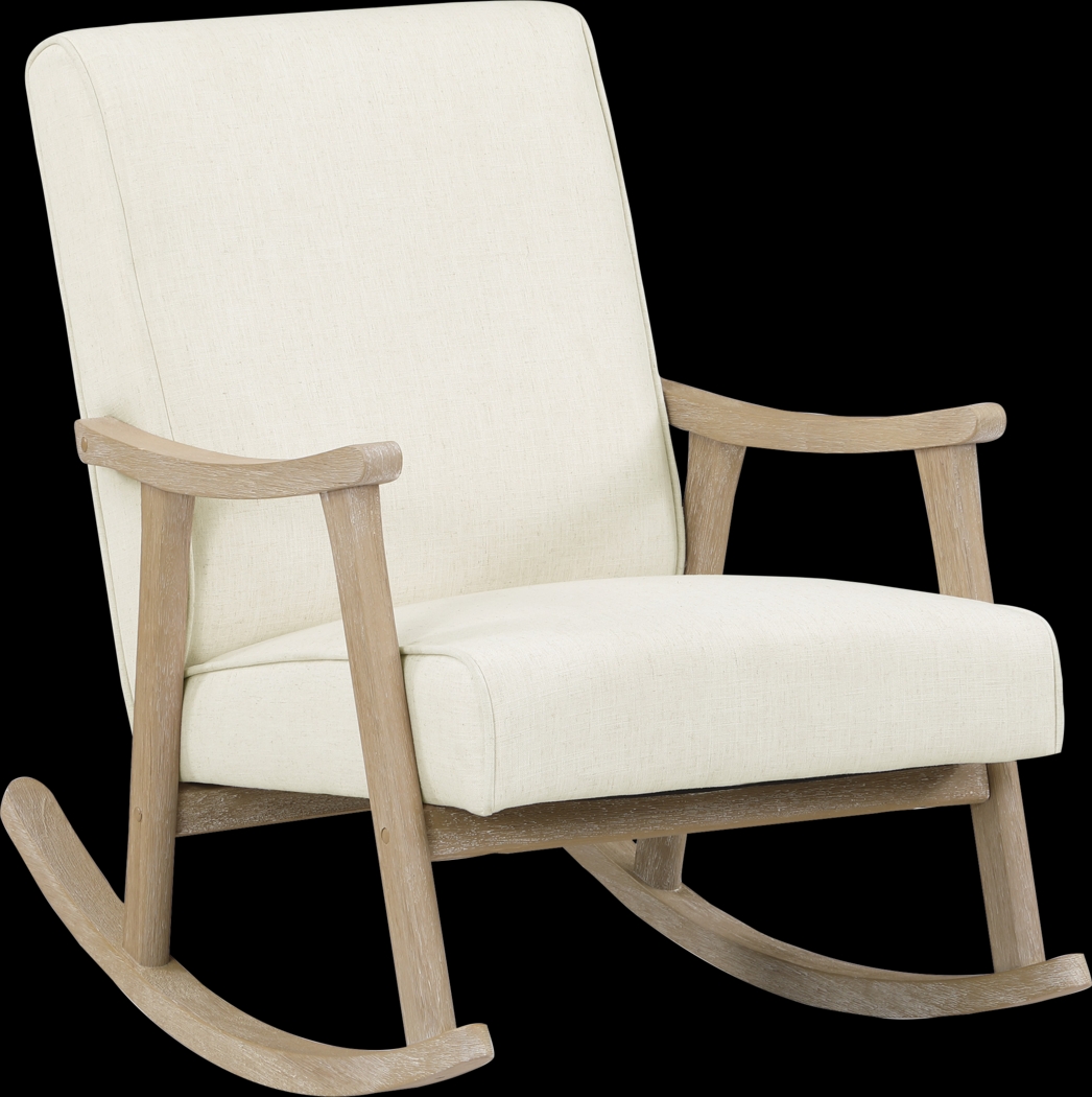 Eldonlee I Cream Rocker Chair - Thumbnail - Image 1