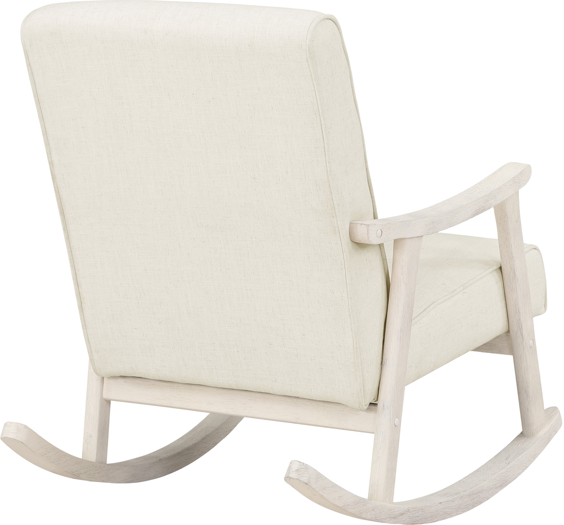 Eldonlee IV Cream Rocker Chair - Thumbnail - Image 4