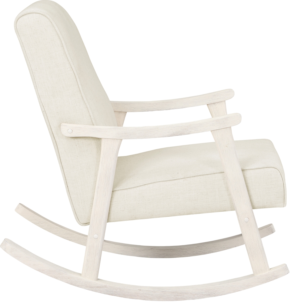 Eldonlee IV Cream Rocker Chair - Thumbnail - Image 5
