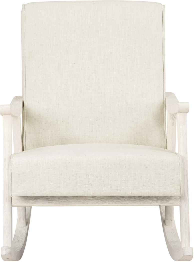 Eldonlee IV Cream Rocker Chair - Thumbnail - Image 6