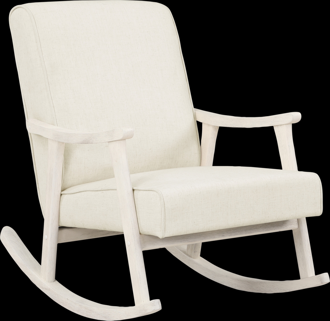 Eldonlee IV Cream Rocker Chair - Thumbnail - Image 1